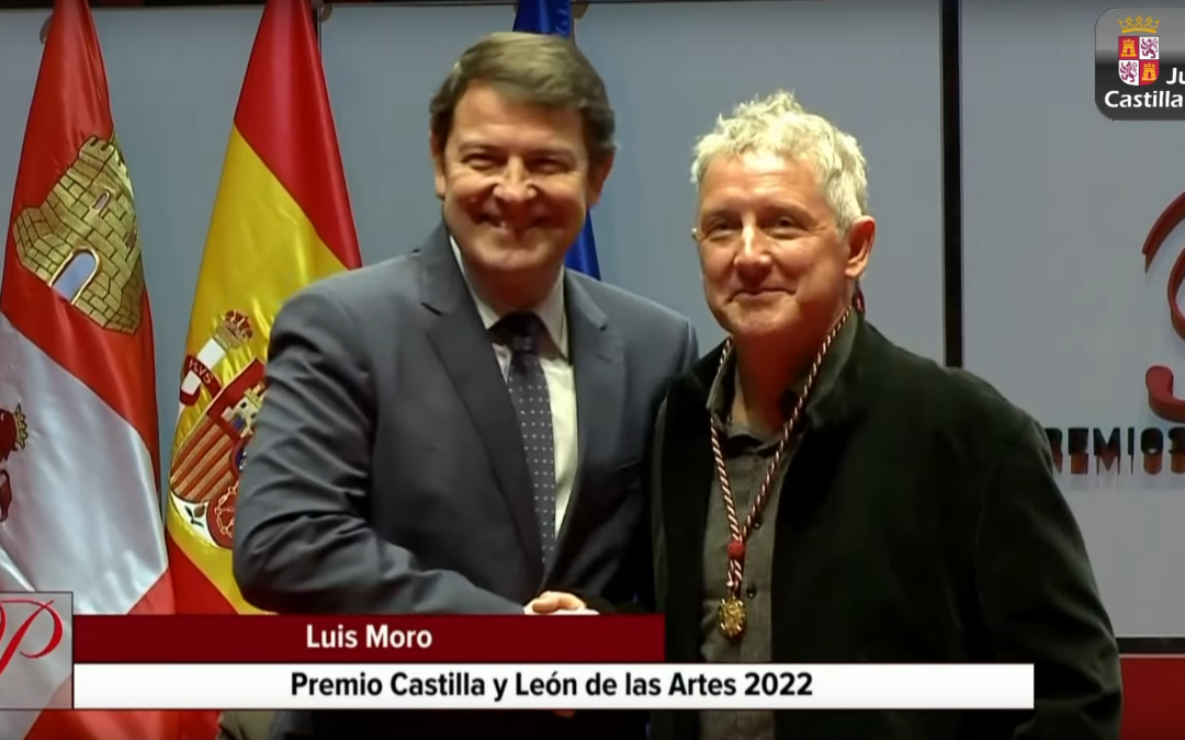 Colaboramos con Luis Moro, artista ganador del Premio Castilla y León de las Artes 2022