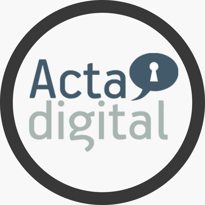 Logotipo de Acta Digital.